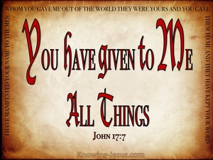 John 17:7